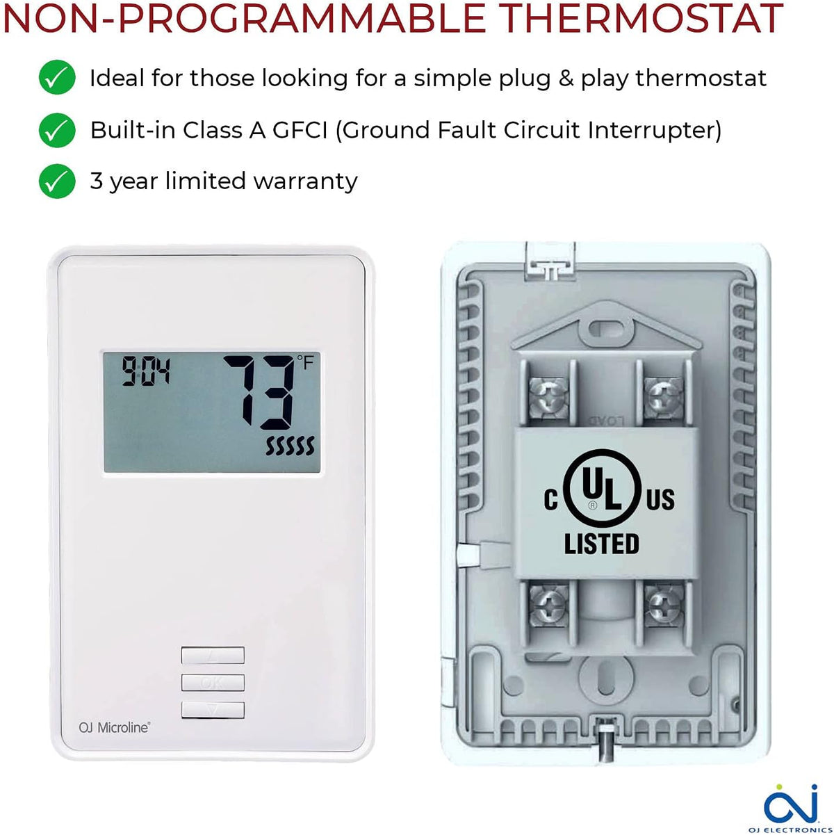 25 Sqft Electric Radiant Floor Heating Cable Set with Thermostat W955470
