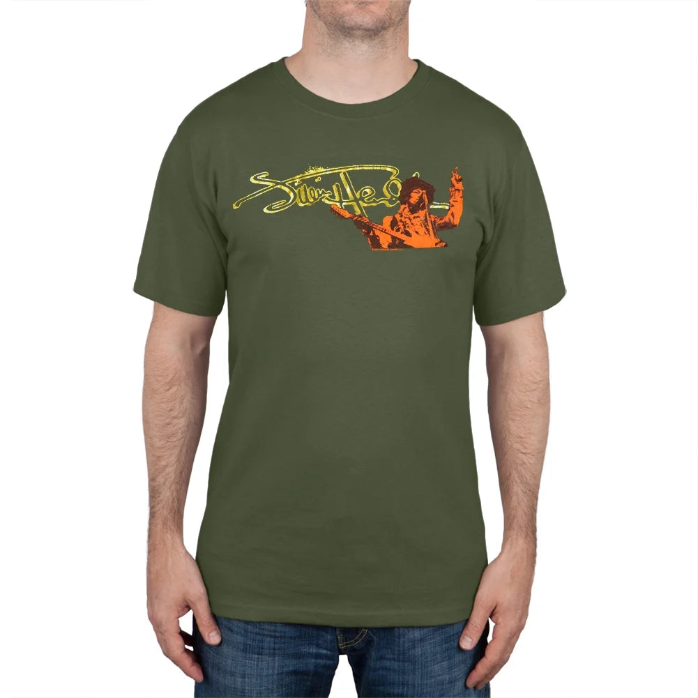 Men's Foil Signature Short Sleeve T Shirt S456727