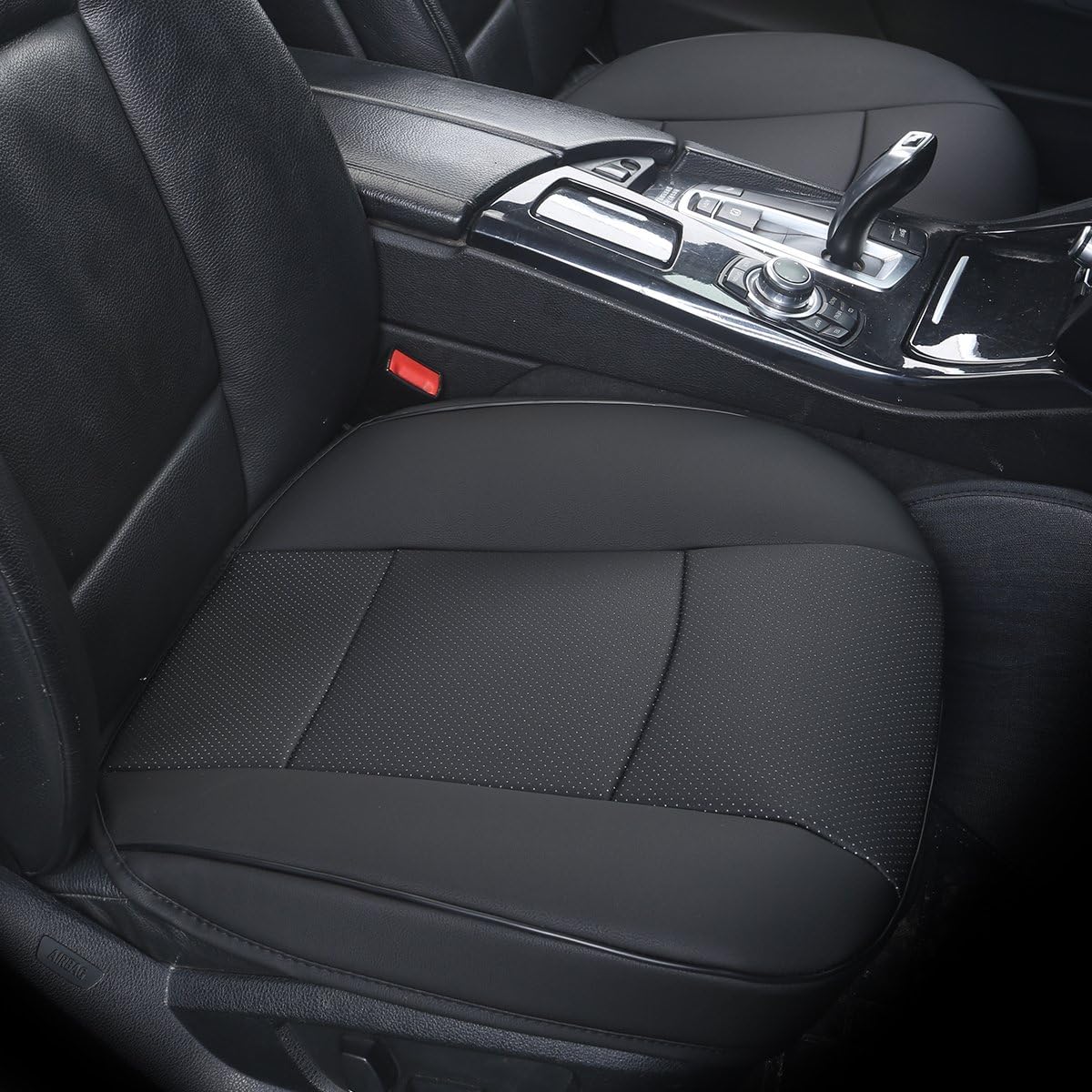 Beige-Tan PU Leather Car Seat Cover Bottom, 1pcs M934