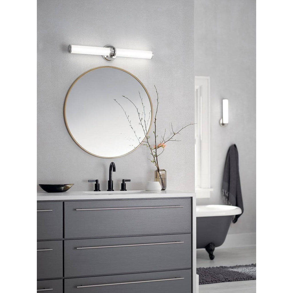Polished Nickel LED Linear Bath Light W1905