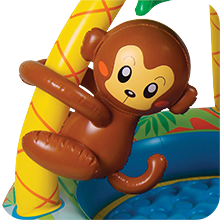 Monkey Inflatable Kiddie Pool W488