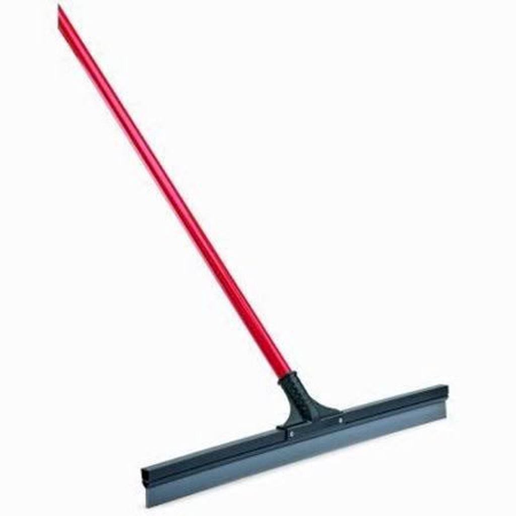 Soft Rubber Floor Squeegee Set, 24 Blade, 6 Sets M854445