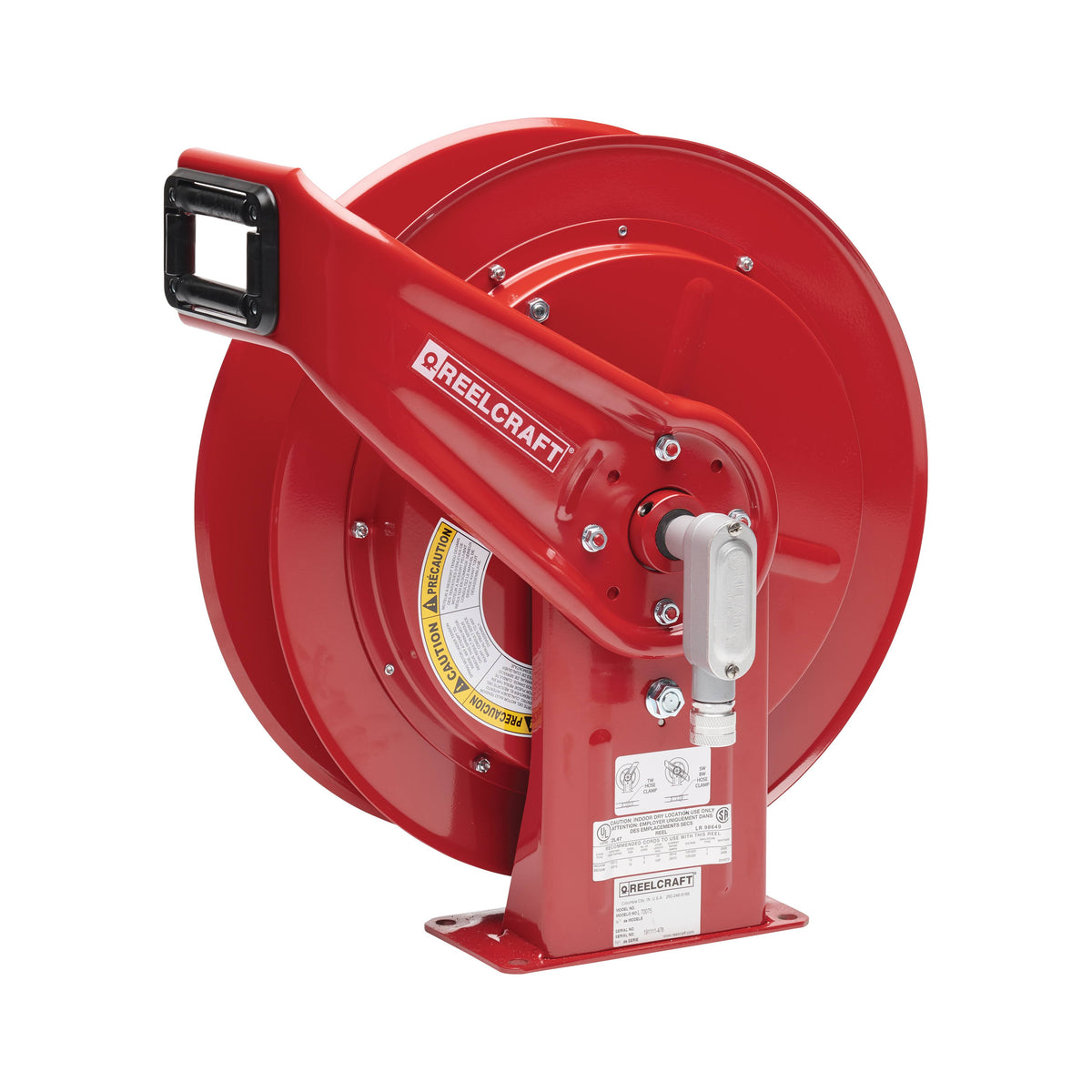 Heavy Duty Spring Retractable Bare Cord Reel T156