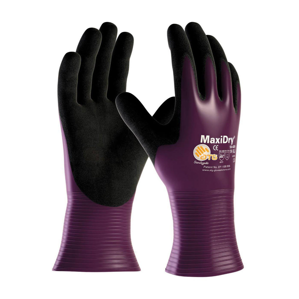 MaxiDry Nitrile Coated Gloves T9993