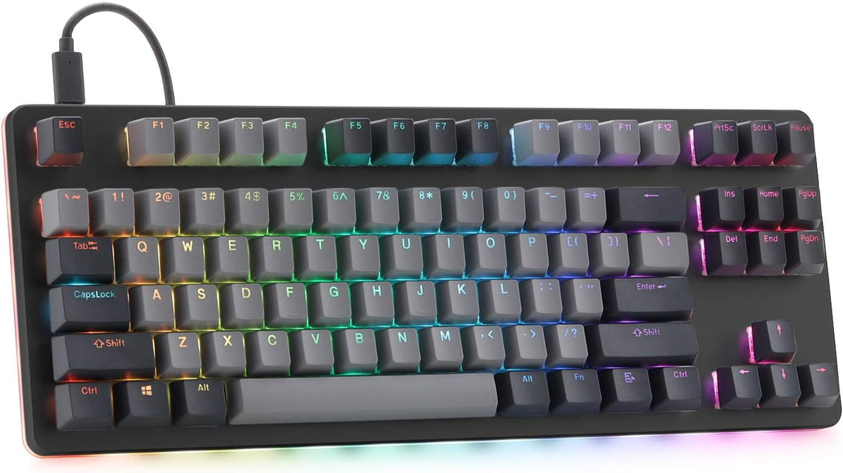Mechanical Keyboard 87 Key Hot-Swap RGB Backlighting Aluminum Frame B19412