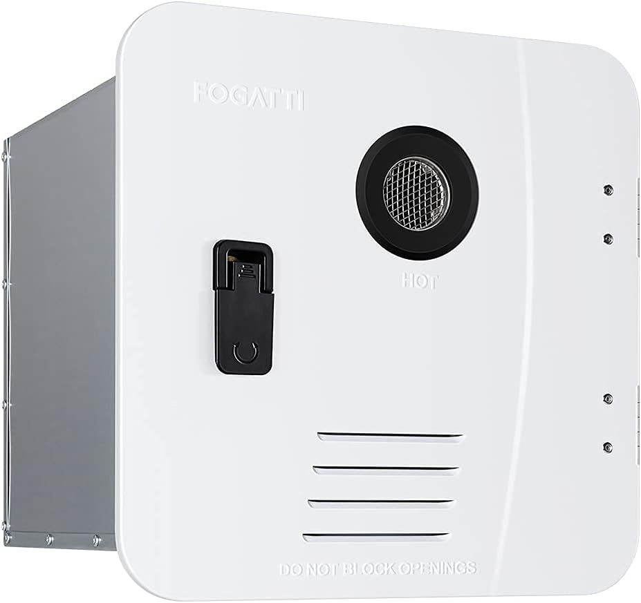 Propane Tankless Water Heater 2.2 GPM 55,000 BTU with Black Door O60918