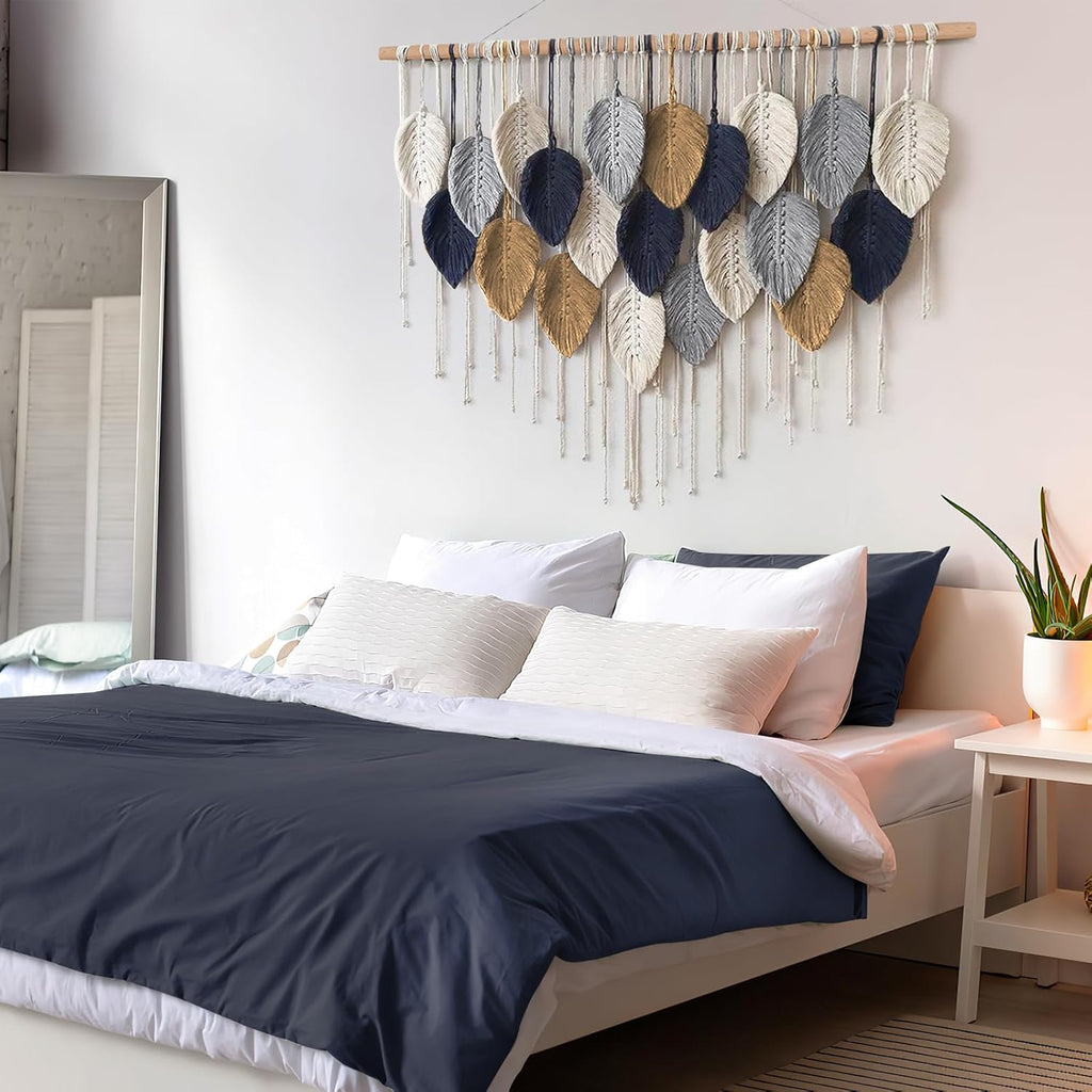 Macrame Wall Hanging Woven Tapestry Wall Art Decor G1722