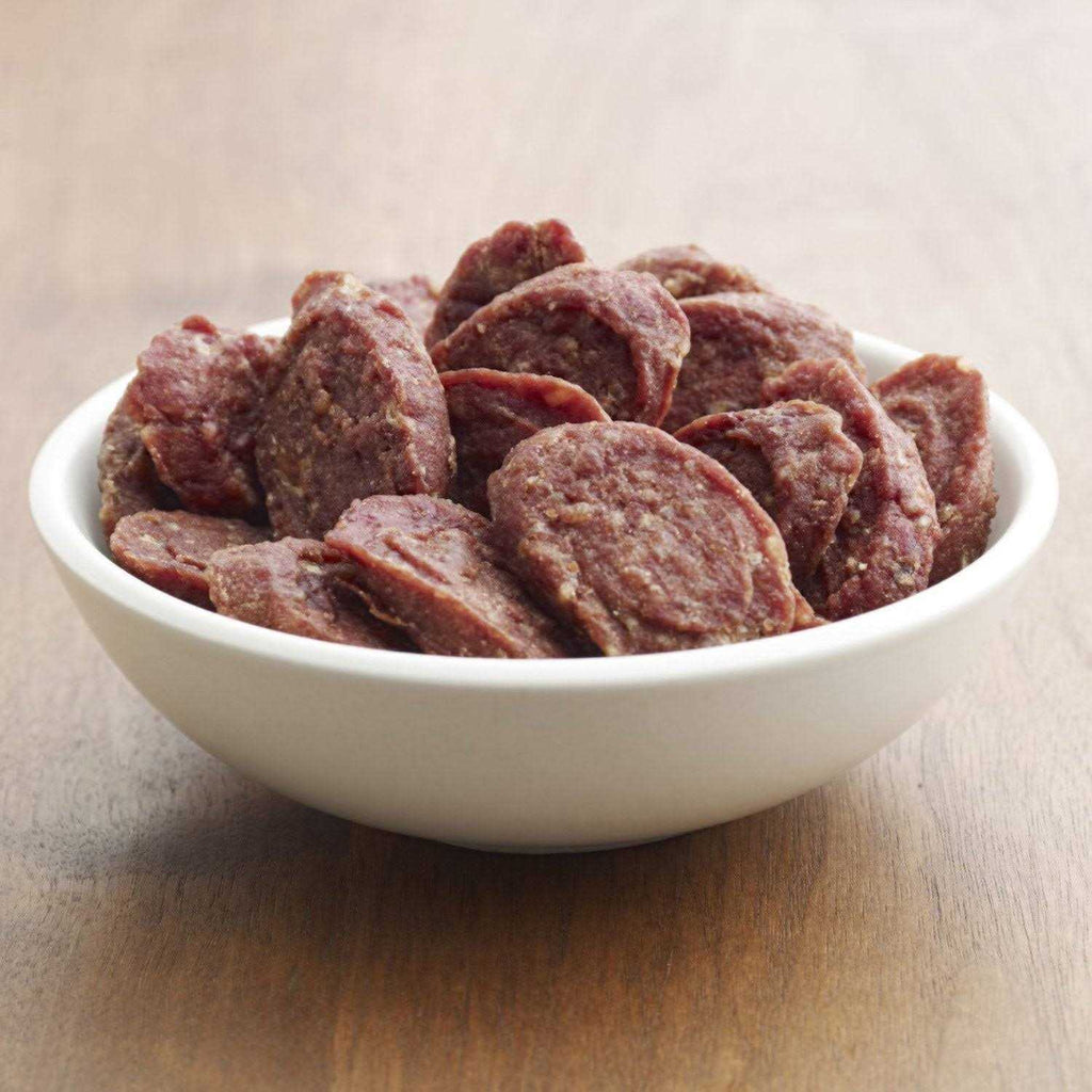 Beef Sausage Slices with Rice Dog Treats C92968