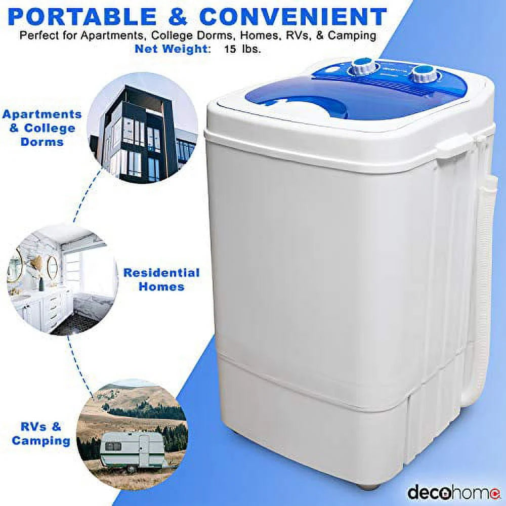 Portable Washing Machine 8.8 lb Capacity Q136