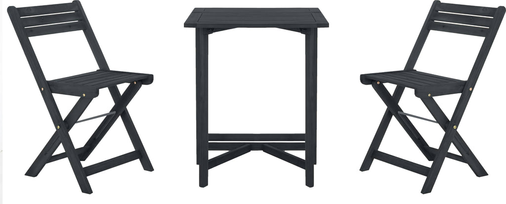 Dark Slate Grey Bistro Set O8857