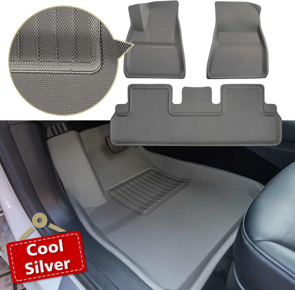 All Weather Anti-Slip Waterproof Floor Mats 3 Pieces/Set Z53641