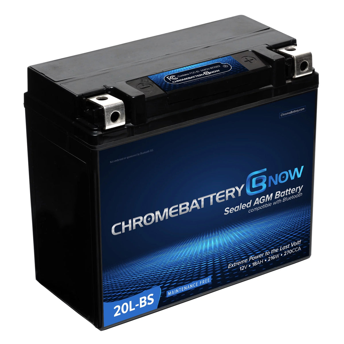 12 Volt 18 Ah 270 Cca AGM Battery U27677