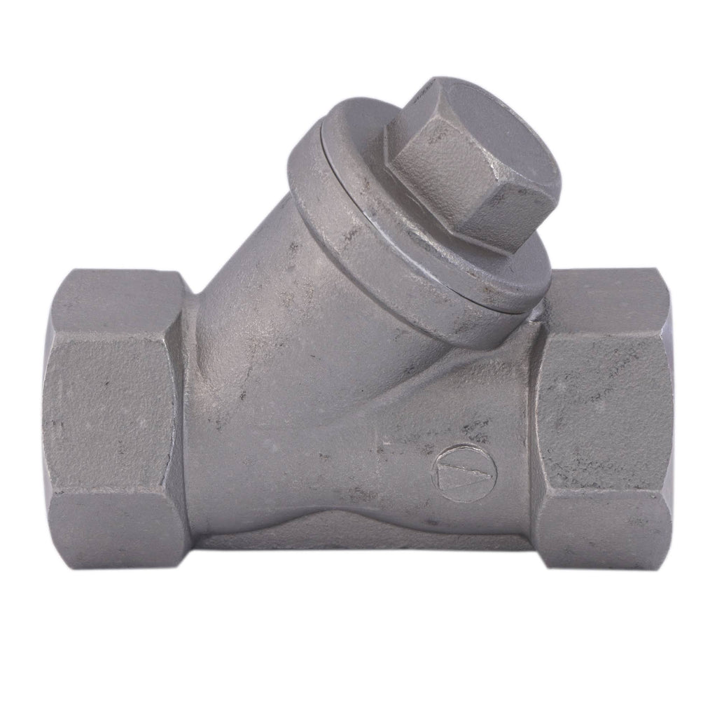 1x22 Stainless Steel Y-Strainer 1 mm Mesh 40 Bar V556