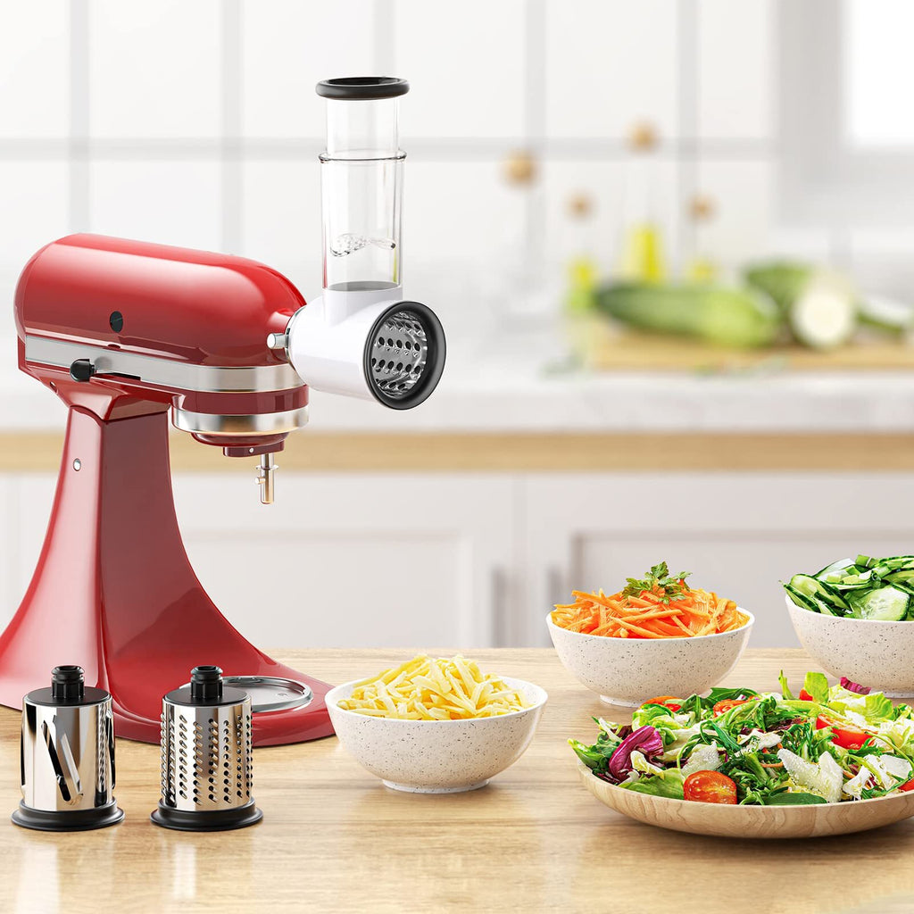 Vegetable Slicer and Cheese Grater Attachment for KitchenAid Stand Mixers X21121