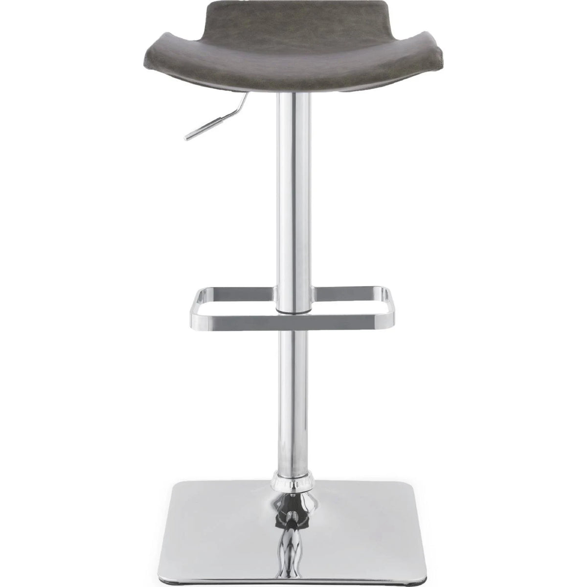 Adjustable Swivel Stool with Chrome Base (Set of 2) O114355