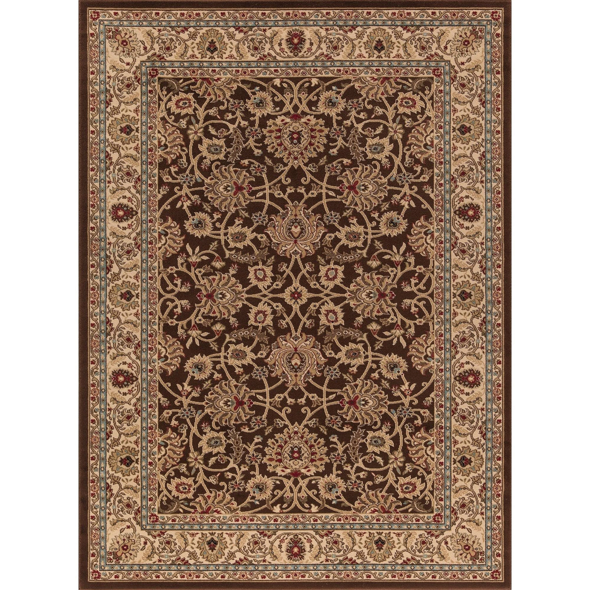 Brown Ankara Mahal Rug E354