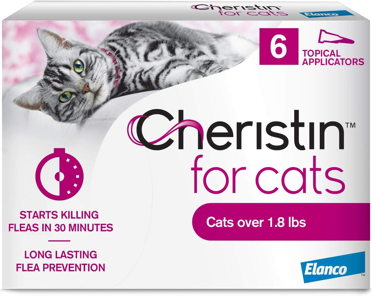 6 doses Topical Flea Prevention for Cats G864