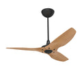 52 Ceiling Fan with Bamboo Blades and Black Finish S930104