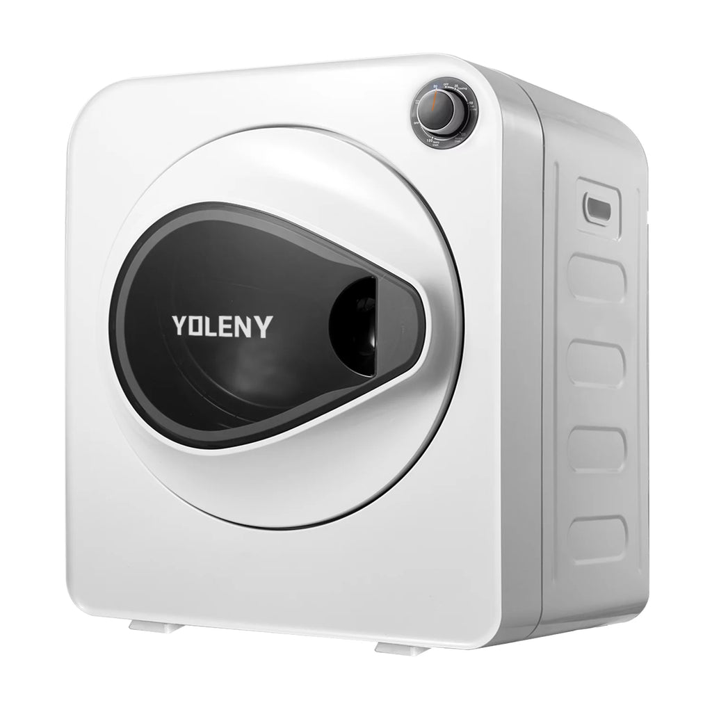 White 13.2 lbs Stainless Steel Portable Electric Dryer G80673