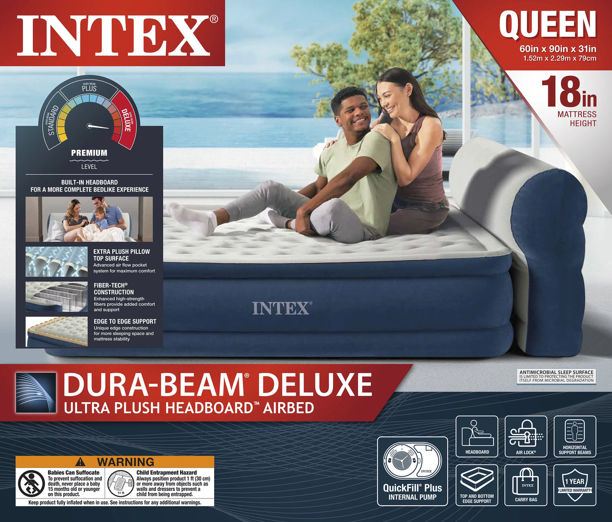 Queen Air Bed with Built-in Pump Y3998