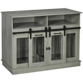 Dog Crate Furniture with Shelves H428