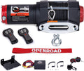 12V 3500lb Electric Winch with Steel Cable and Wireless Remote A838905
