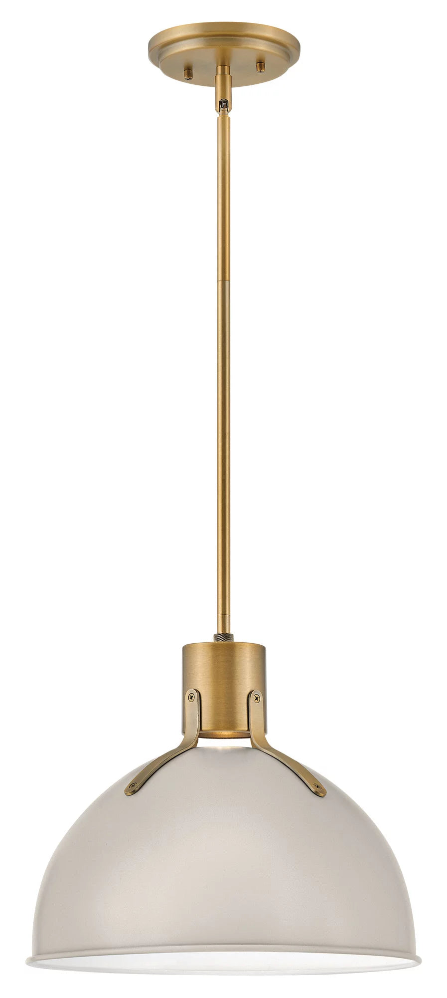 14 Inch 6.5W 1 LED Small Pendant Satin Black Finish M86344