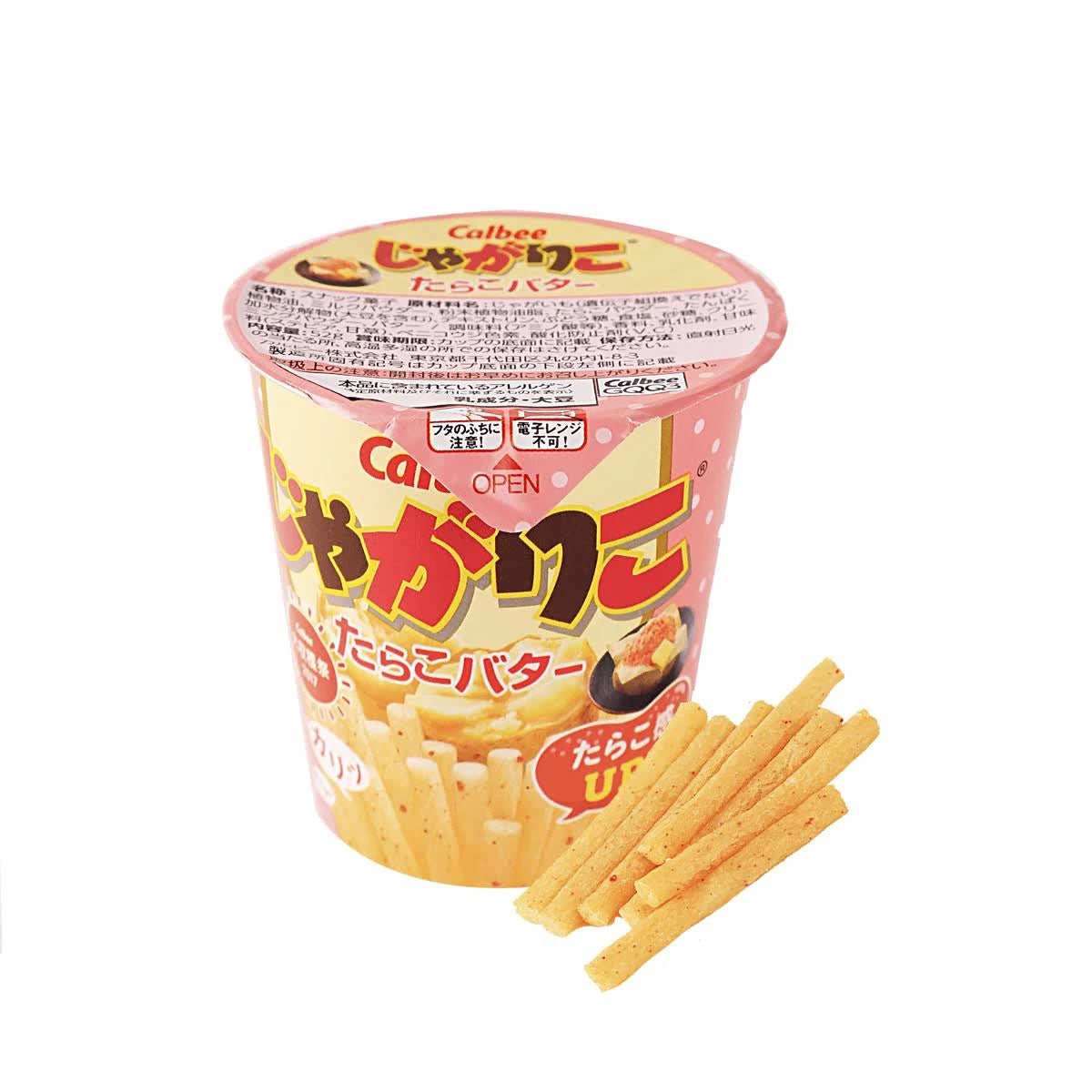 Calbee Jagariko Tarako Butter 52G x 12 C754212