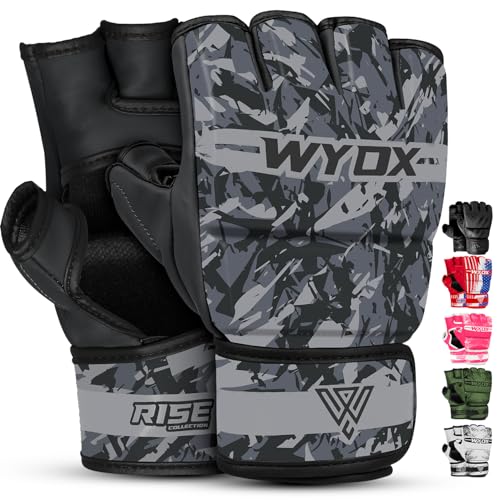 Fingerless Open Palm MMA Gloves A505948