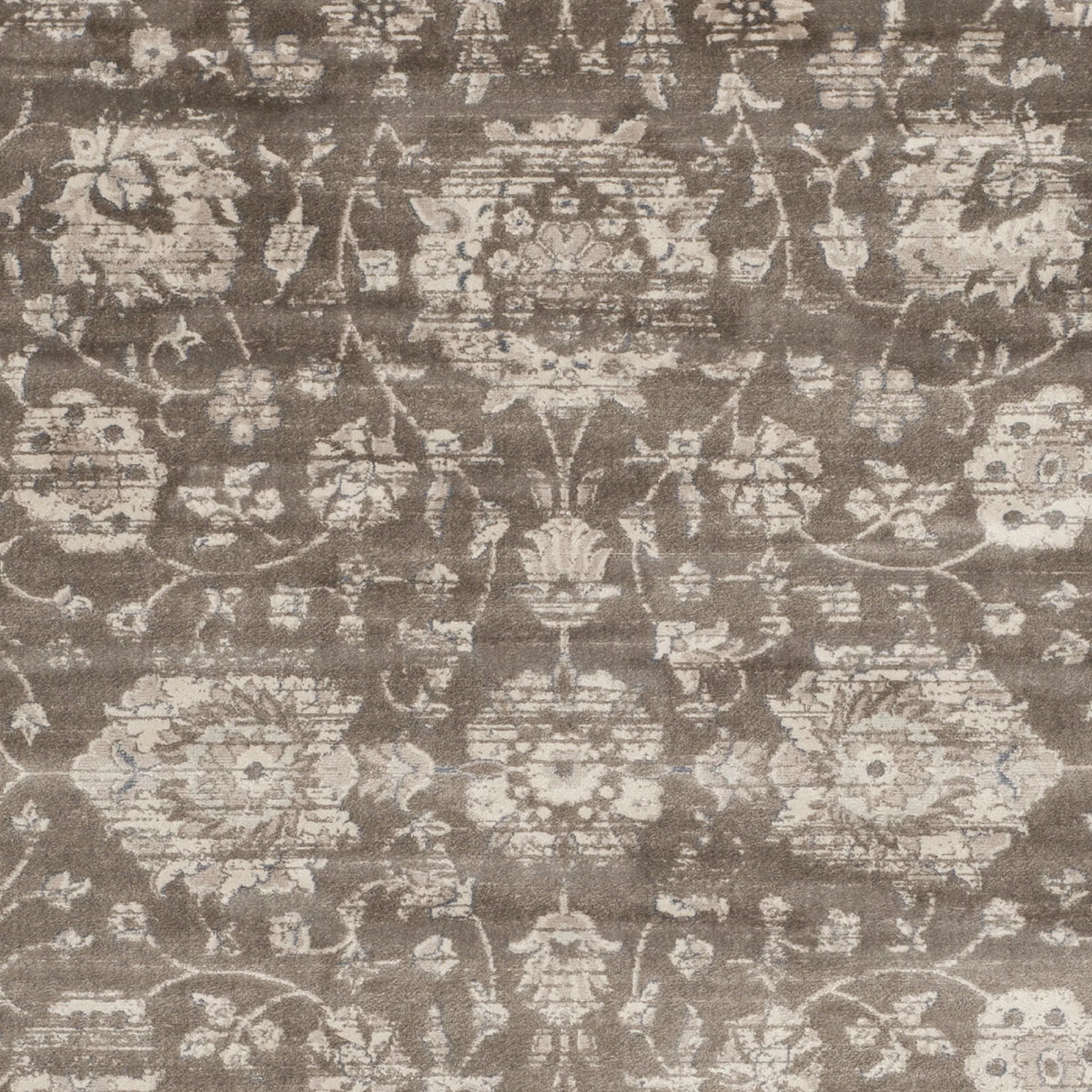Brown Ivory Traditional Area Rug 5'1" x 7'7" Z9020