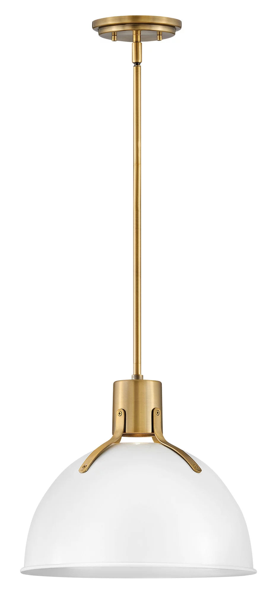 14 Inch 6.5W 1 LED Small Pendant Satin Black Finish M86344
