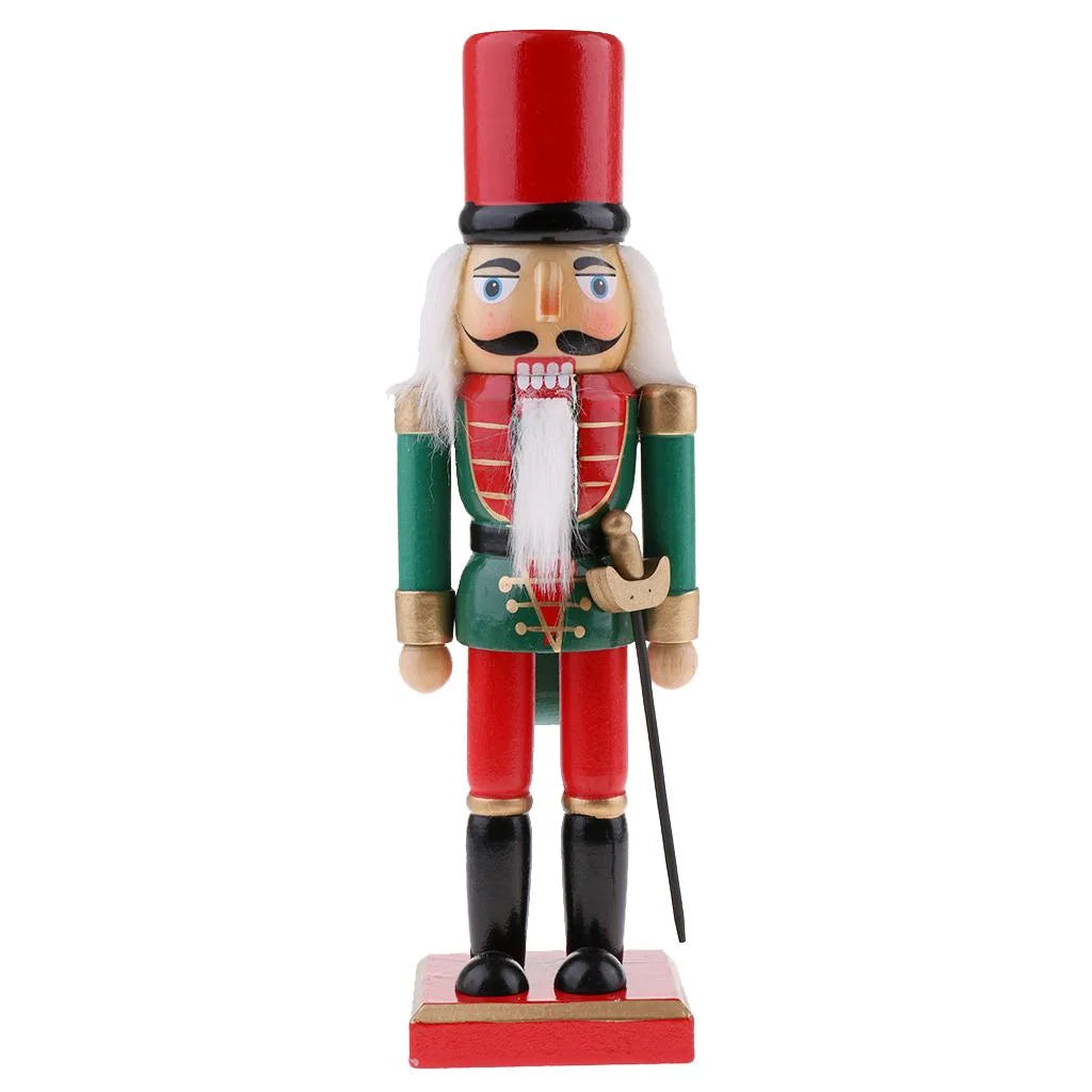 25cm Wooden Nutcracker Christmas Ornaments W86130
