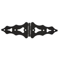 Heavy Duty Strap Hinges 8 inch Satin Black 2 Pack V133597