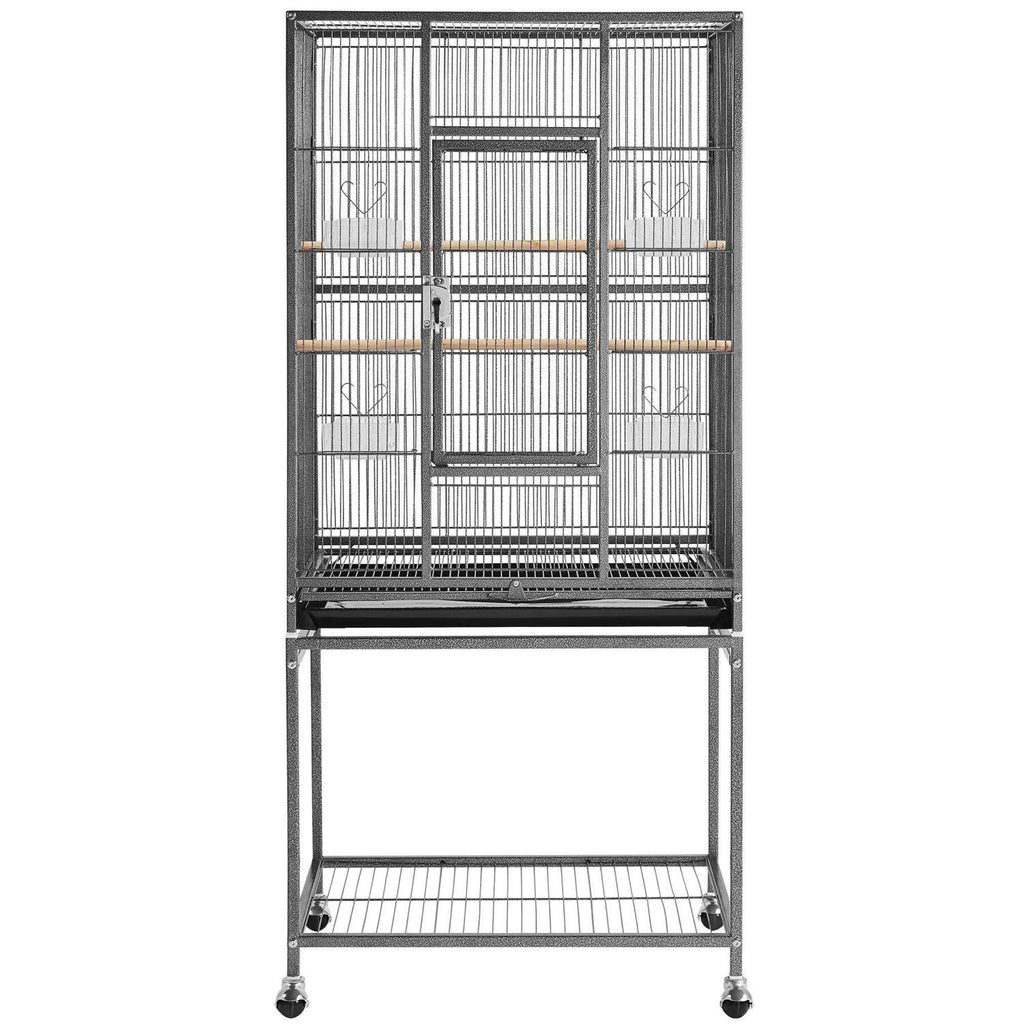 Metal Bird Cage with Rolling Detachable Stand H433
