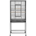 Metal Bird Cage with Rolling Detachable Stand H433