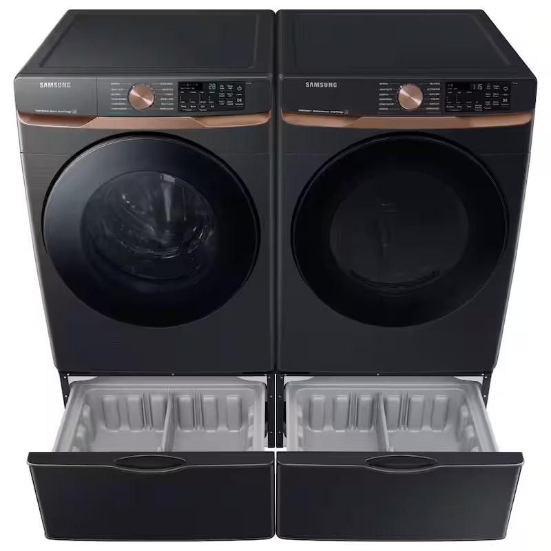 7.5 cu. ft. Smart Gas Dryer in Brushed Black V9605