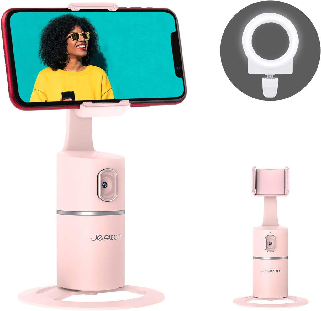 360° Rotation Phone Camera Mount with Selfie Ring Light U121