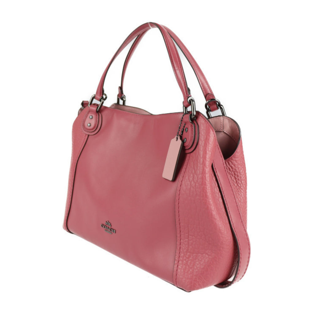Pink Leather 2WAY Shoulder Bag G6534