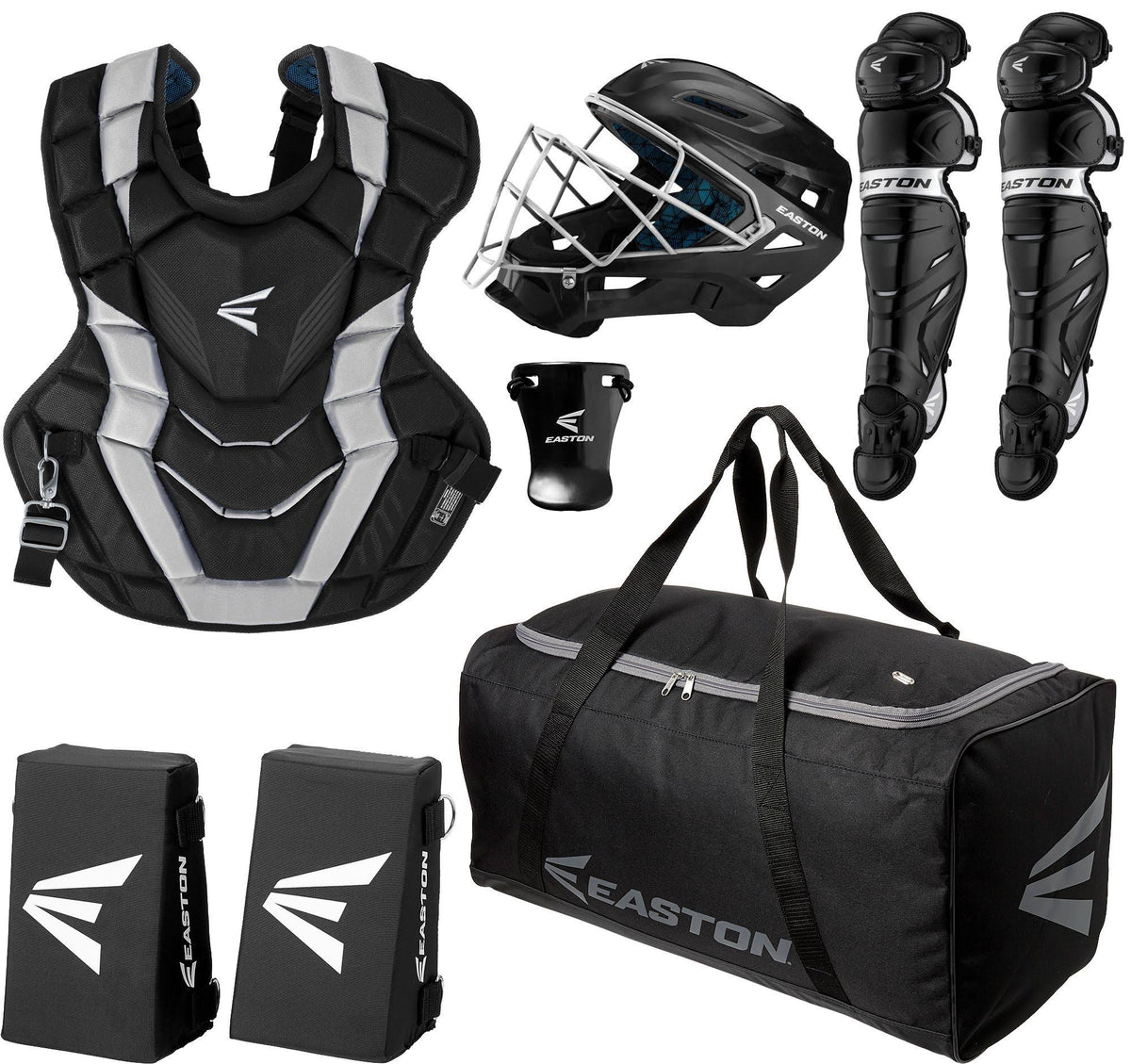 Black Adult Catcher's Set Size 7 O7737