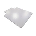 Polymer Lipped Chair Mat for Carpets up to 3/8" - 48" x 51" I6542