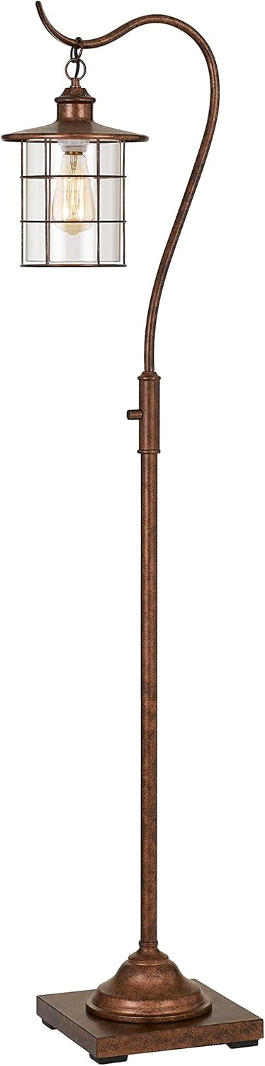 Bronze One Light Floor Lamp X7874