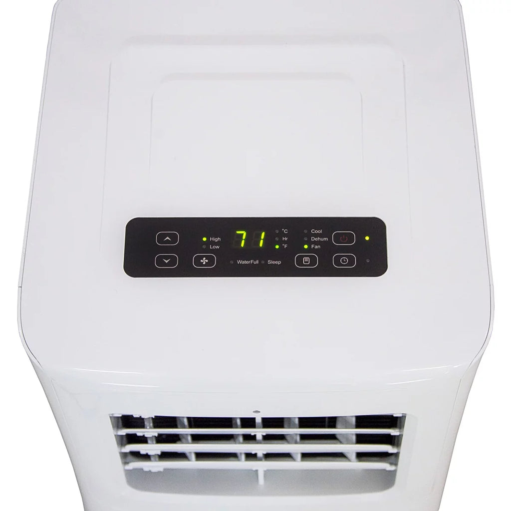 8,000 BTU 3-in-1 Portable Air Conditioner Fan Dehumidifier with Remote Window Kit T4583
