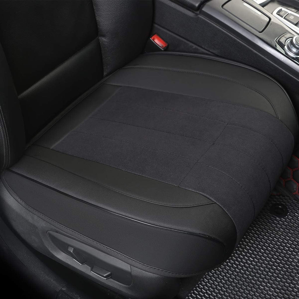 Beige-Tan PU Leather Car Seat Cover Bottom, 1pcs M934