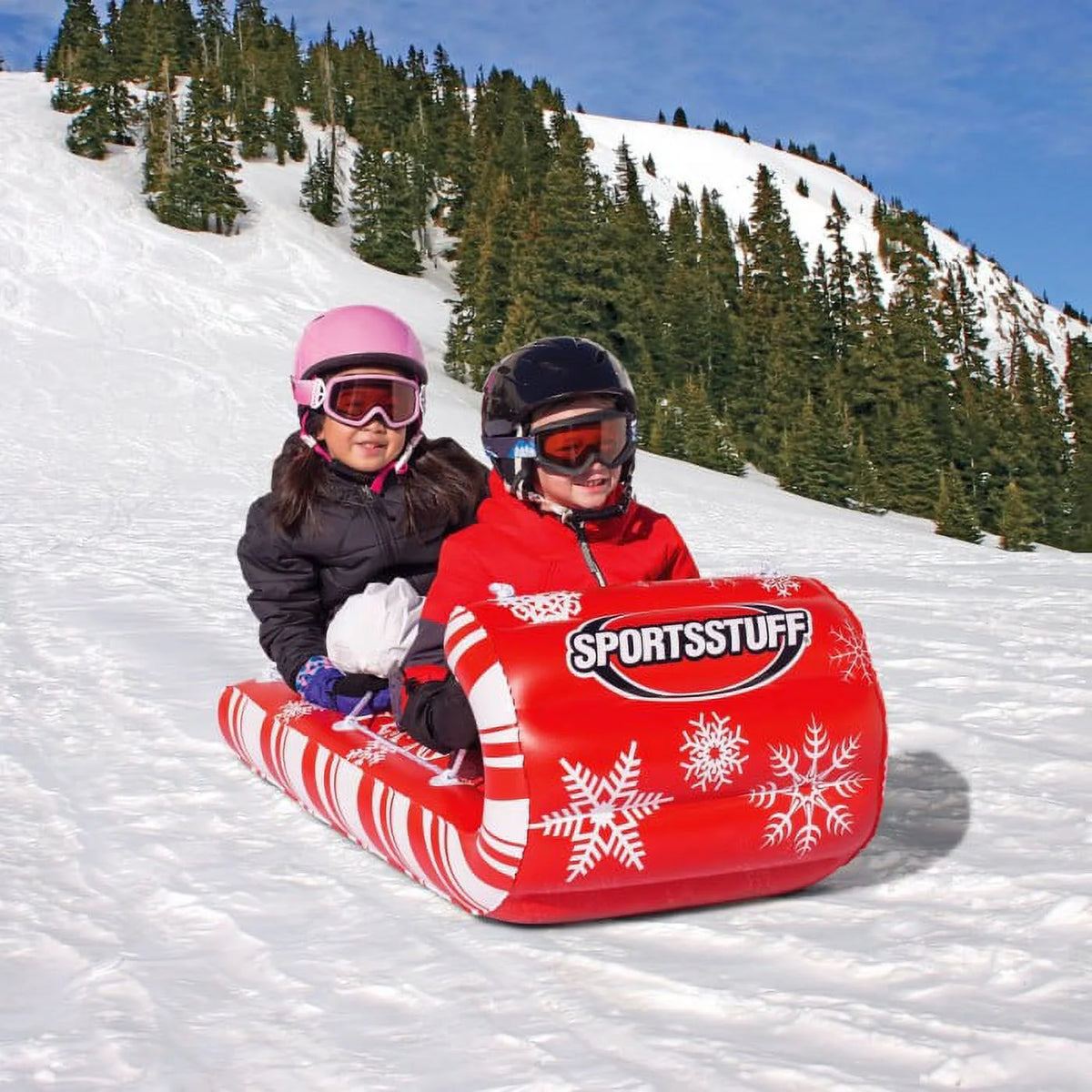 Inflatable Sled with Rope Handles W28157