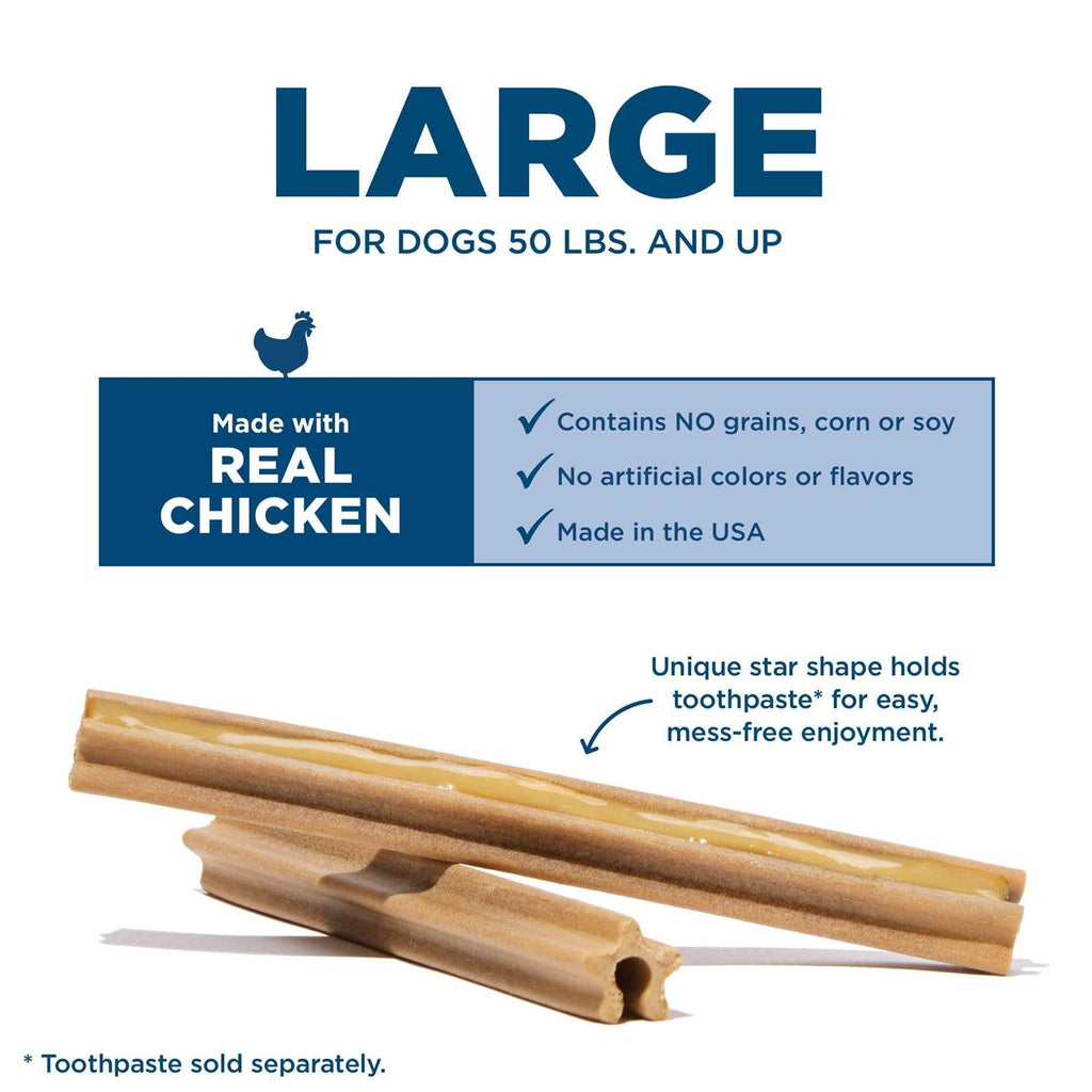 Dental Sticks for Large Dogs Chews J1849