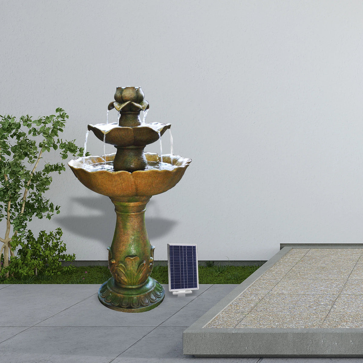 2-Tiered Garden Fountain N1960