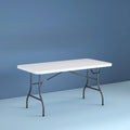 6 Foot Folding Table White Speckle X330055