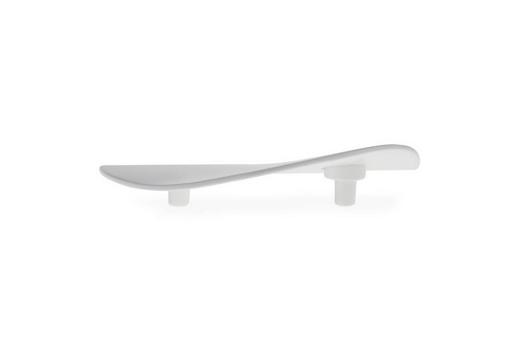 White 2 1/2 in Center-to-Center Cabinet Hardware H530
