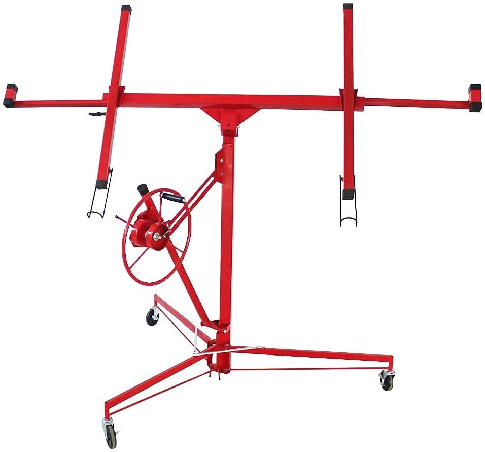 Drywall Lift Panel Hoist with Adjustable Telescopic Arm, 150 lbs N962