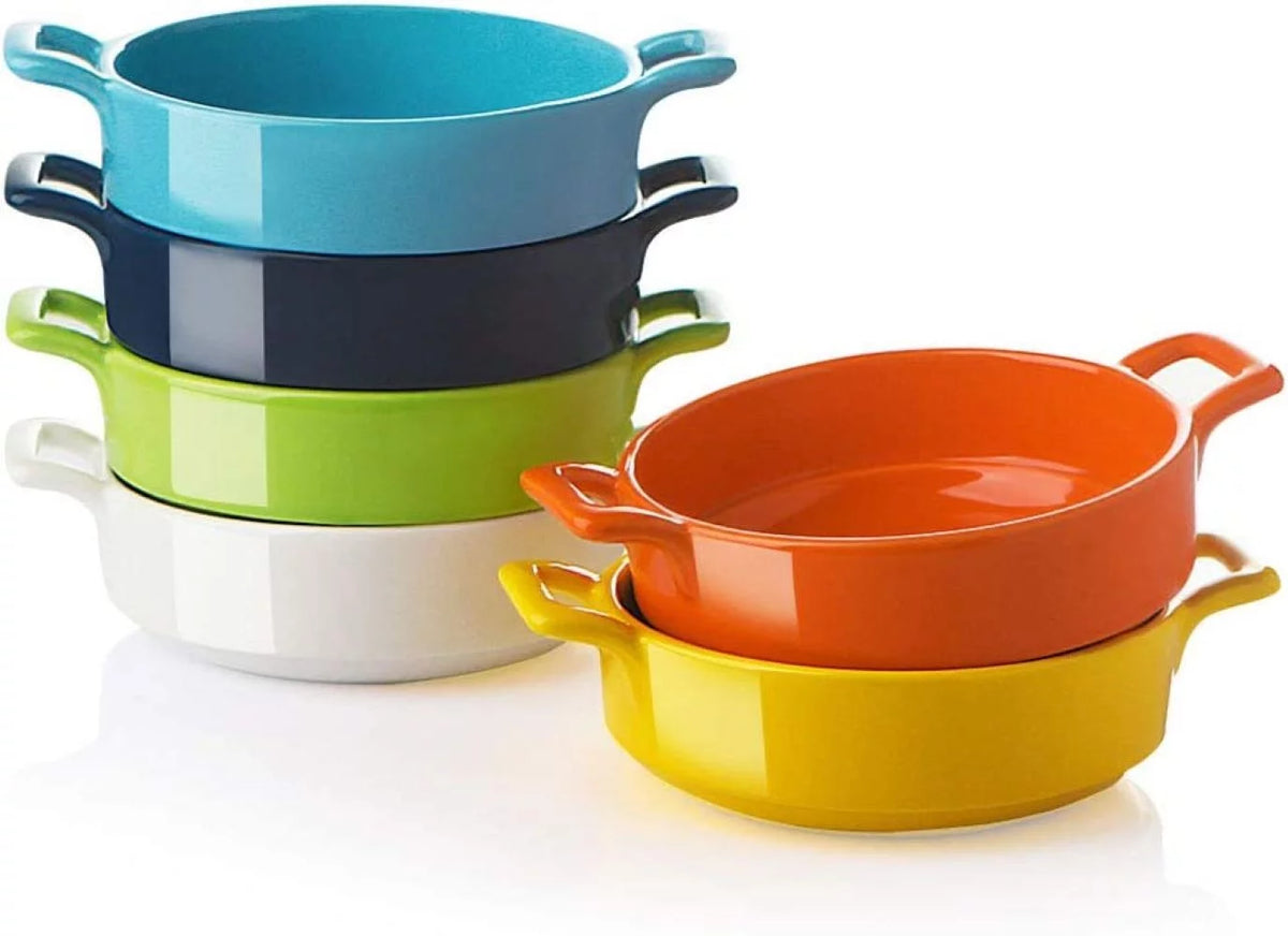Porcelain 10 Ounce Ramekins Set of 6 Q6989